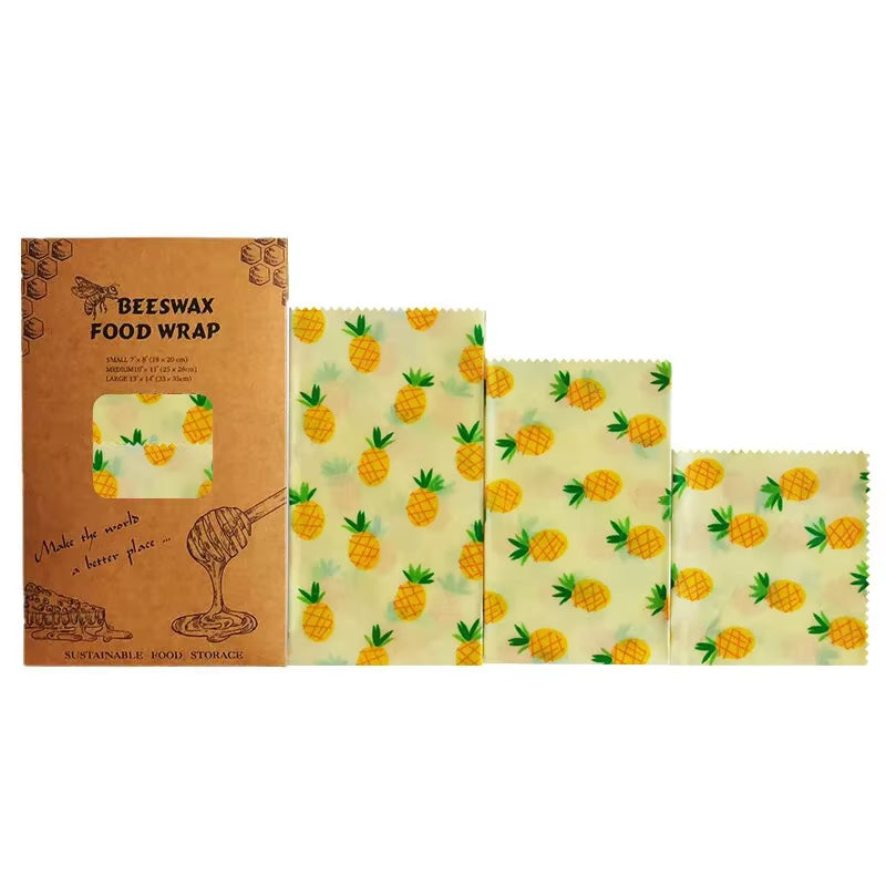 Bee's Wrap - Tissu alimentaire en cire d'abeille respectueux de l'environnement